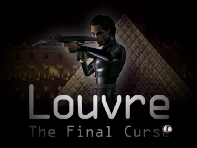 Louvre The Final Curse title screen for Playstation